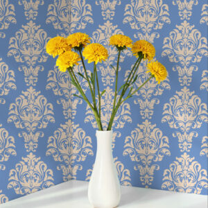 DAPHNÉ - Papier peint baroque coloré entrée