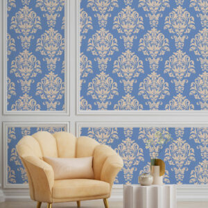 DAPHNÉ - Papier peint baroque coloré salon