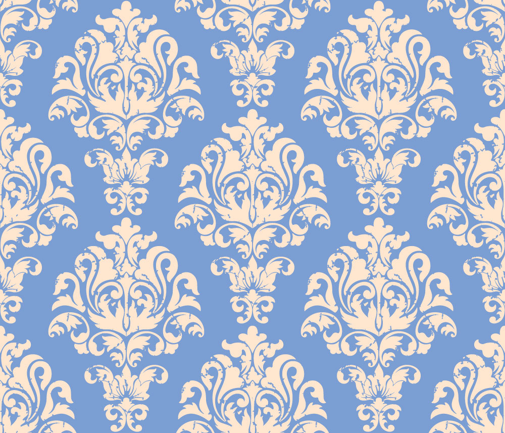 DAPHNÉ - Papier peint baroque coloré