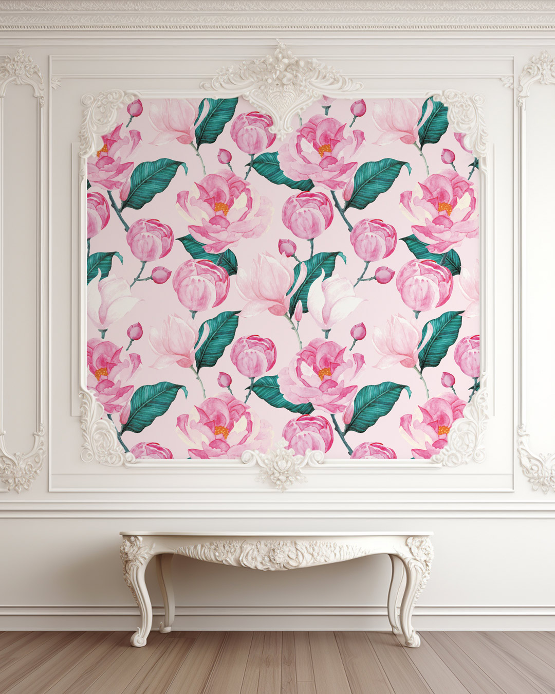 KATE - Papier peint regency couloir