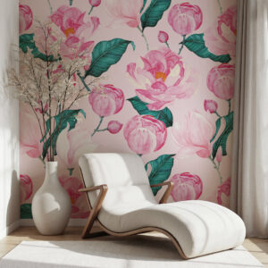 KATE - Papier peint regency salon