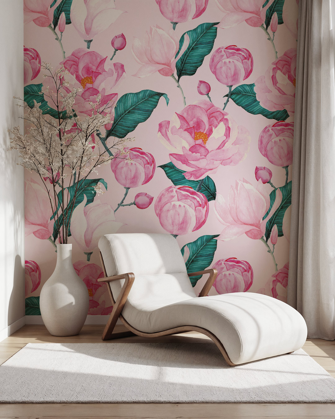 KATE - Papier peint regency salon