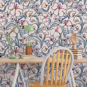 MINATO - Papier peint printemps japonais bureau