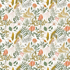 ROMAIN - papier peint petites fleurs des champs