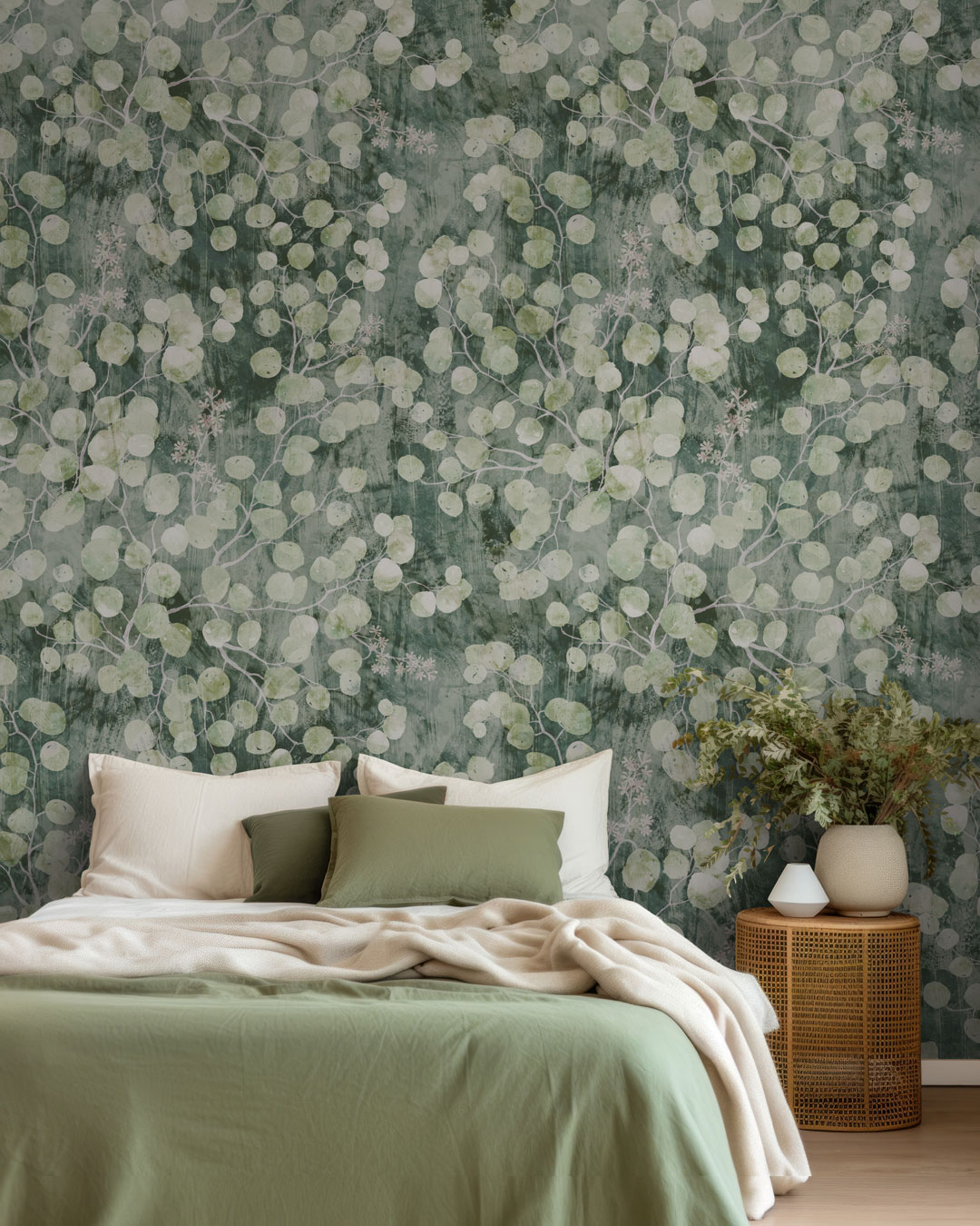 LUDOVIE - Papier peint monnaie du pape vert chambre