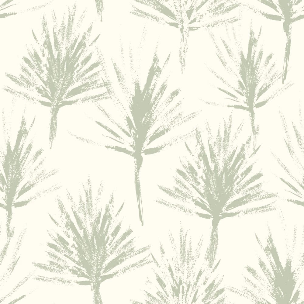 FIDY - Papier peint empreinte de feuilles