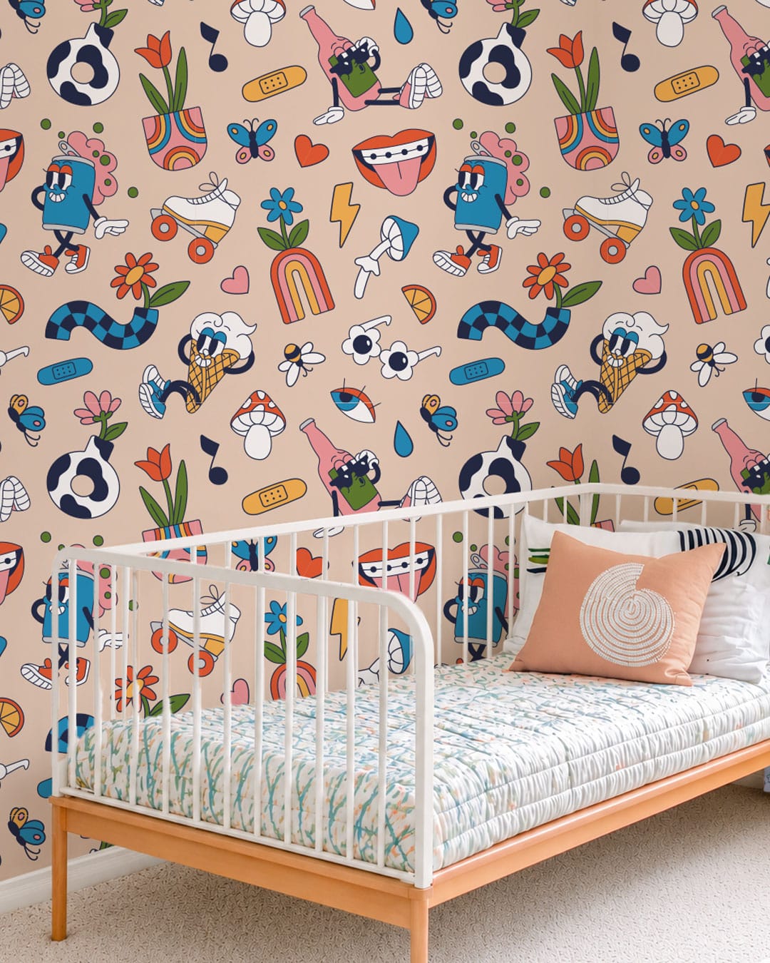 VERA - Papier peint doodle enfant chambre